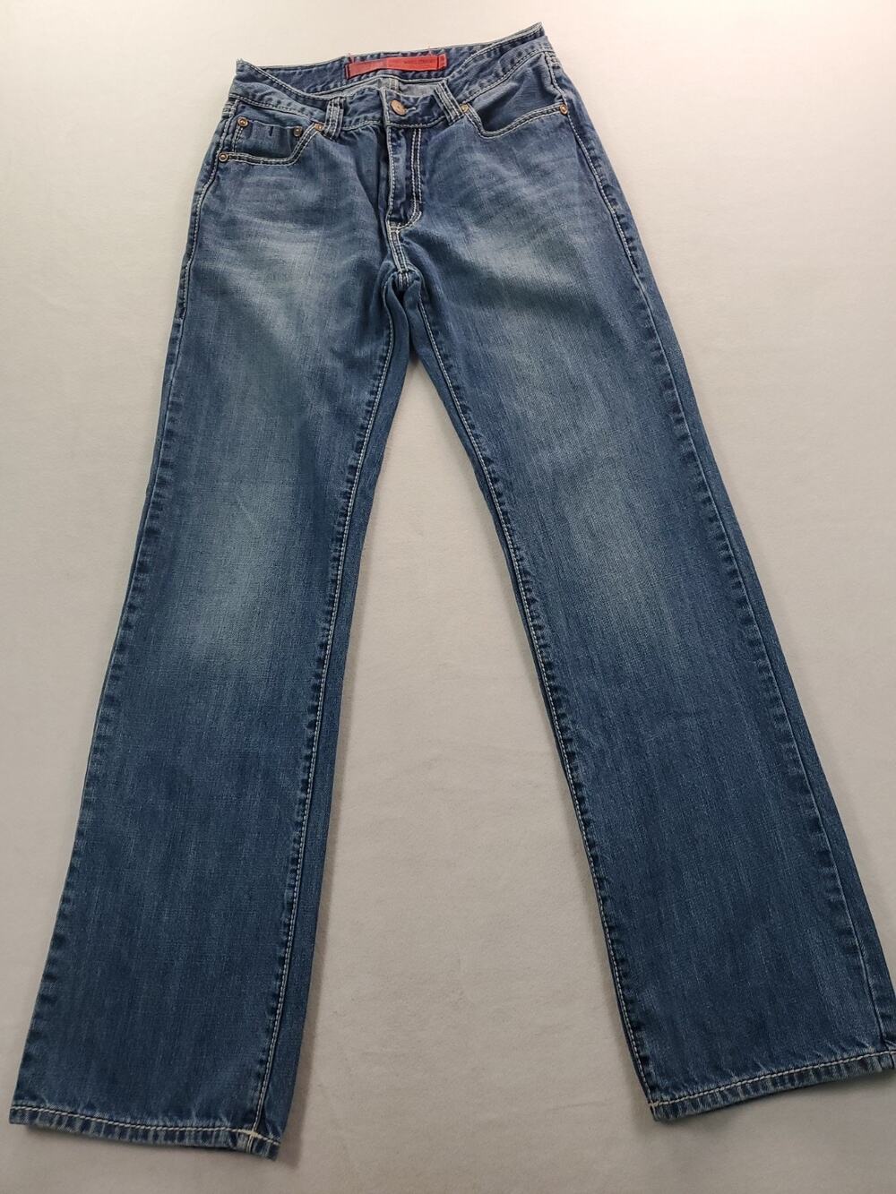 Rock & Roll Cowboy Denim Double Barrel Straight Relaxed Fit Mens 30X 34(33) Blue